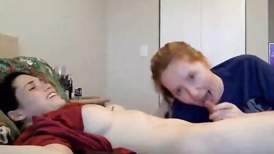 shemale sex with redhead babe - 8 image