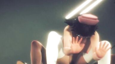 futa doctor fucks nurse in hospital room - 10 image