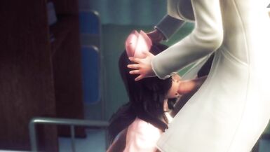 futa doctor fucks nurse in hospital room - 5 image