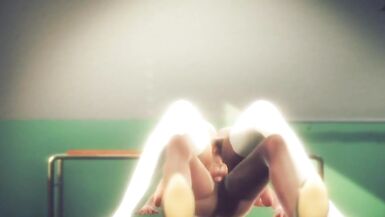 futa doctor fucks nurse in hospital room - 6 image