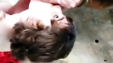 2 Guys fucks a transvestite - 13 image