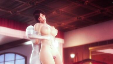 Jill valentine fucked by futa lady dimitrescu - 5 image