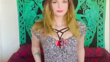 Pretty girl Asia Belle plays with her cock and ass - 3 image