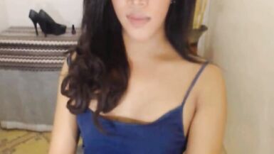 Seductive Shemale Teases and Trembles on Cam - 10 image