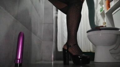 Sissy Opening Her Tight Ass - 4 image