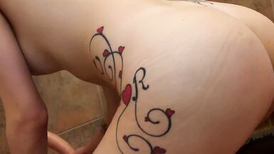 Horny Tbabe Nanda Molinari Lactates While Masturbating Her Big Cock - 7 image