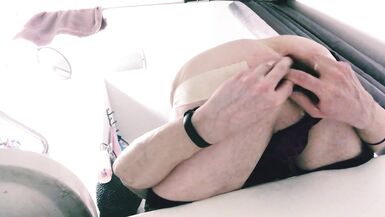 Cute femboy stretching asshole - 12 image