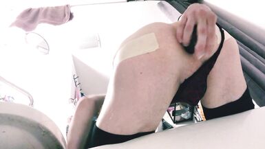 Cute femboy stretching asshole - 7 image