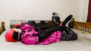 Sissy Maid Strict Armbinder Hogtie