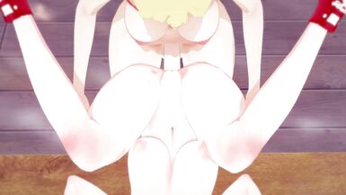 Konosuba - Aqua gets pounded by futanari Darkness - Japanese Hentai - 13 image