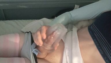 Fucking Fleshlight with sounding rod - 1 image