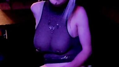 JOI Real Life Futanari Scalie Yiff GF... Viii Vibes RedEyesBadDragon squirts her futa cosplay cock - 4 image