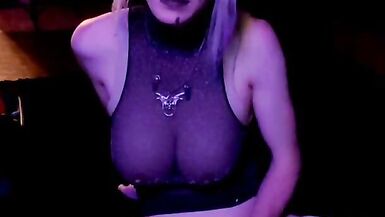 JOI Real Life Futanari Scalie Yiff GF... Viii Vibes RedEyesBadDragon squirts her futa cosplay cock - 5 image