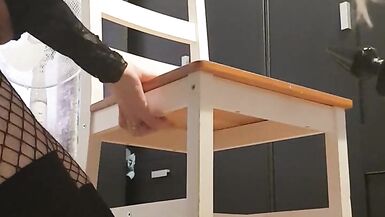 Crossdresser, cd s69ah using fuck machine and double anal - 11 image