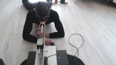 Davine taking extreme toys