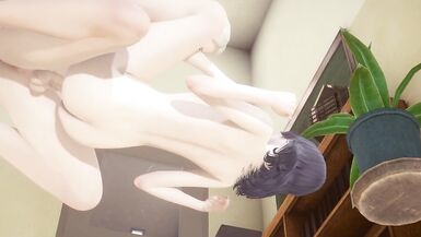 Hentai Uncensored - Futanari x Shoko Hardsex - 14 image