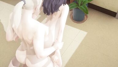 Hentai Uncensored - Futanari x Shoko Hardsex - 4 image