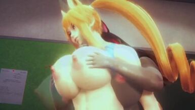 yokai fuck at the school - 1 image