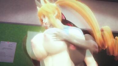 yokai fuck at the school - 2 image