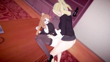 Office Busty Futas - Futa Samus x Futa Raphtalia - 8 image