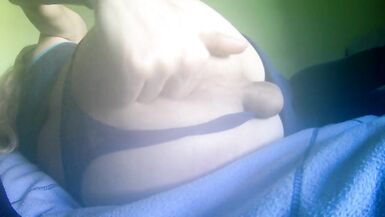 Playing with my butt plugs in sport clothes. Big load with big anal plug in my ass - 8 image