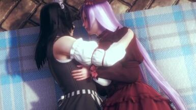 ojou sama fucked by her futa maid - 1 image