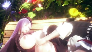 ojou sama fucked by her futa maid - 3 image