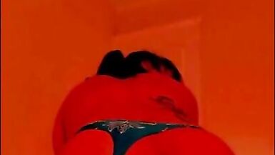 Tea Cowgirl Riding a Dildo and Cums - 11 image