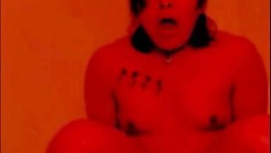 Tea Cowgirl Riding a Dildo and Cums - 14 image