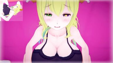 Maid Kobayashi - Futas Tohru and Lucoa | Male taker POV - 7 image