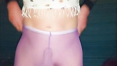 Feeling crazy in my new tights so i did a bit of dancing and ass shaking xx