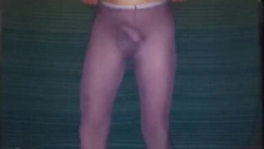 Feeling crazy in my new tights so i did a bit of dancing and ass shaking xx - 13 image