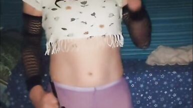 Feeling crazy in my new tights so i did a bit of dancing and ass shaking xx - 7 image