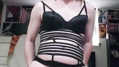 Ball Gagged Sissy Dildo - 7 image