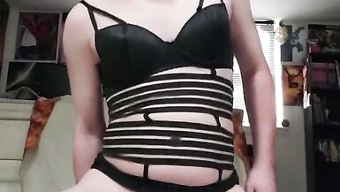 Ball Gagged Sissy Dildo - 8 image