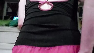 Sissy fucks Dildo in chastity - 11 image