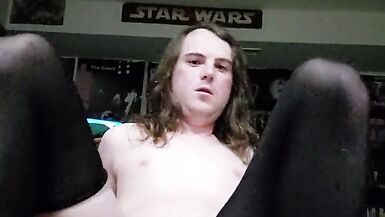 Sissy fucks Dildo in chastity - 13 image