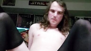 Sissy fucks Dildo in chastity - 14 image