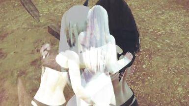 valmet fucks koko in a desert village. - 2 image