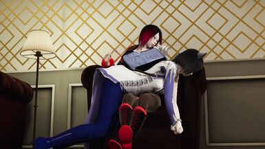 Rwby Ruby Rose futa x Blake Belladona Cunnilingus fpov/blowjob/missionary+++ - 2 image