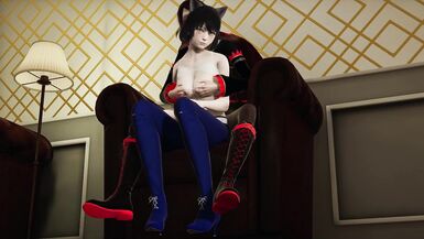 Rwby Ruby Rose futa x Blake Belladona Cunnilingus fpov/blowjob/missionary+++ - 3 image