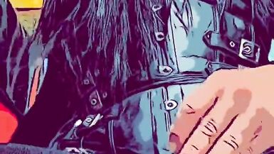 Shiny Pantyhose Cock Sitting w Dee Angels - 7 image