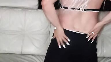 Big spankings for a sexy horny milf CD - 1 image