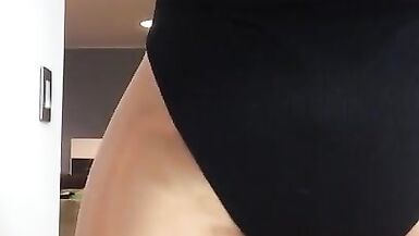 Sabine's sexy curves (trans, crossdressing, transformation, pantyhose, female mask) - 5 image