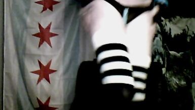 Schoolgirl Cheerleader Cums Hard by VikkiCD16 - 2 image