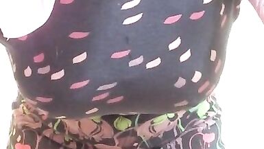 Naughty Nadia (trans, crossdressing, feminization, transformation, female mask, garters, high heels) - 6 image