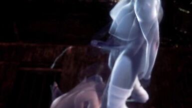 futa lady dimitrescu fucks excella - 5 image