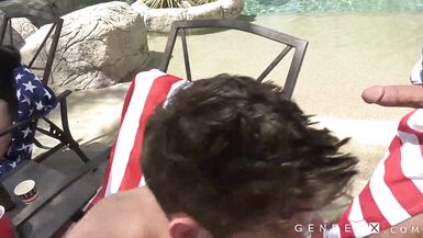 Celebratory 4th Of July Trans Orgy ft Jade Venus, Izzy Wilde n'MORE!! - 3 image