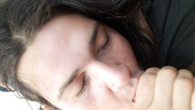 Sissy enjoying a mid day treat - 15 image