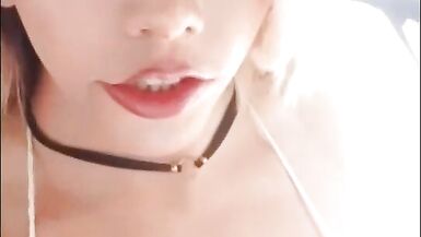 Compilation of tgirls selfies wank cum and clients - 12 image